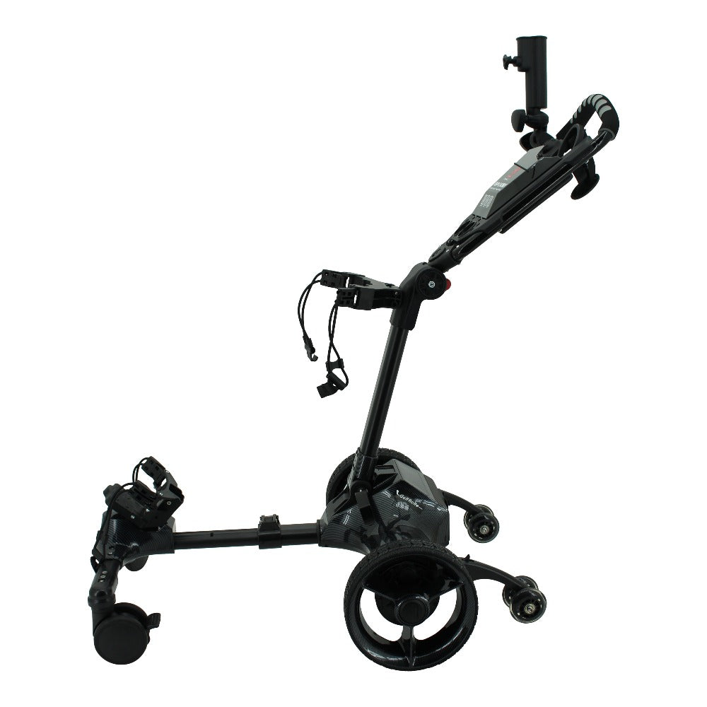 electric golf trolley black