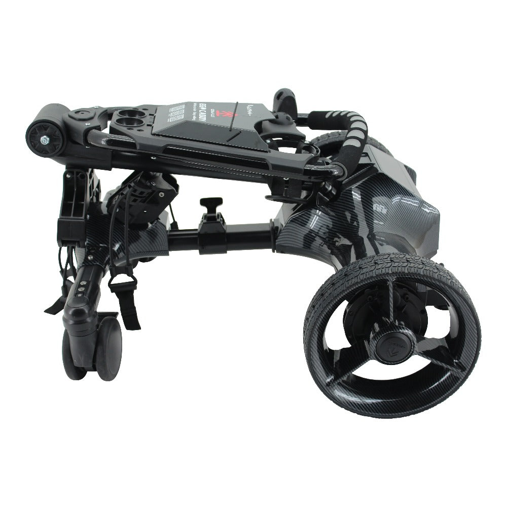 electric golf trolley folded